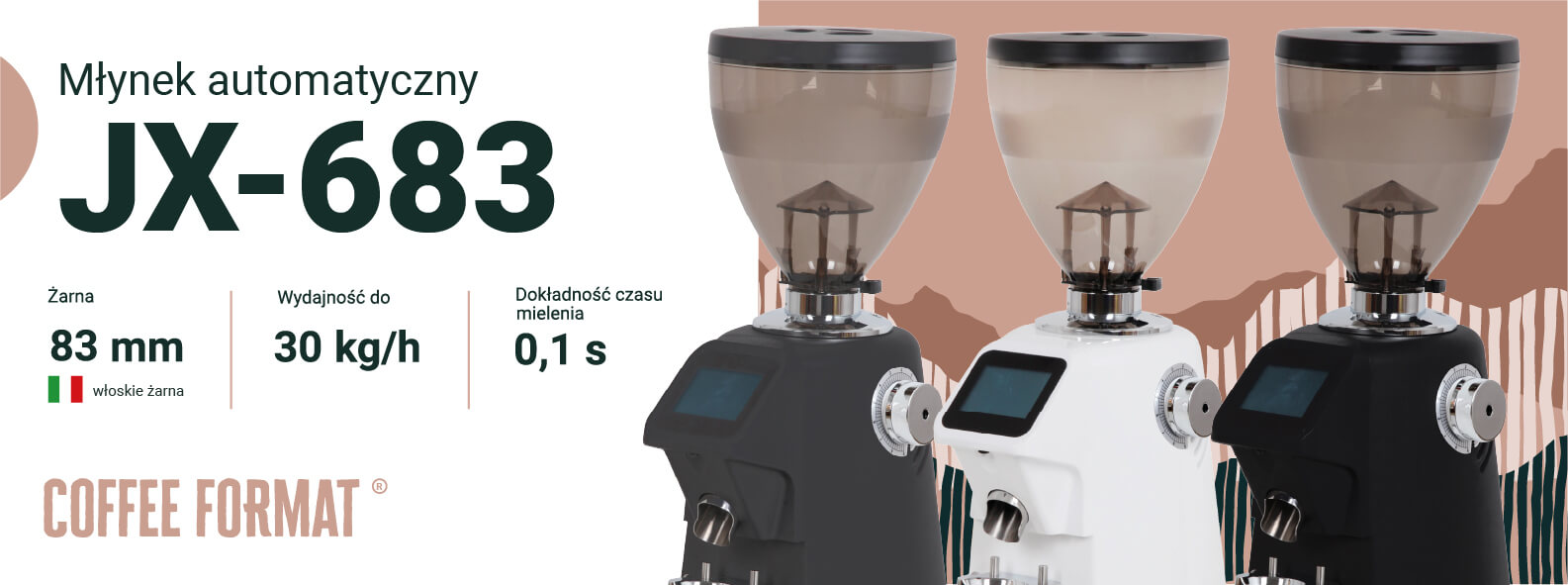 Młynek do kawy Coffee Format JX-683