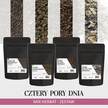 Cztery Pory Dnia - zestaw herbat mix 4x50g