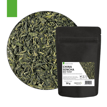 Herbata Zielona Bez Teiny China Sencha 50g