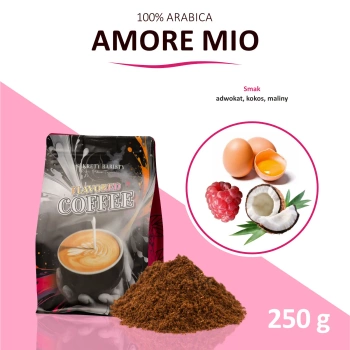 Kawa Smakowa Amore Mio Mielona 250g