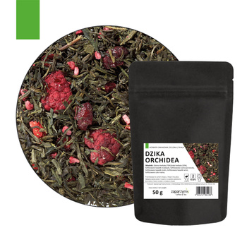Herbata Zielona - Biała Smakowa Dzika Orchidea 50g