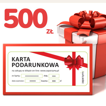 Karta Podarunkowa 500 zł - Wersja Online