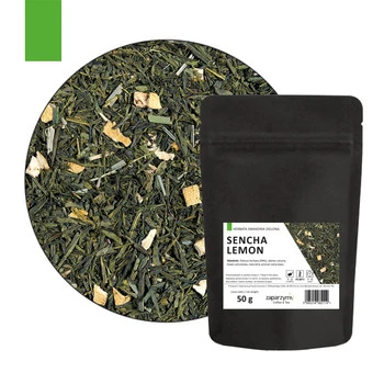 Herbata Zielona Smakowa Sencha Lemon 50g