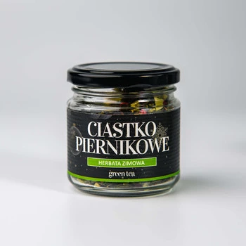 Ciastko Piernikowe zimowa herbatka zielona z dodatkami 50g