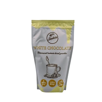 Biała czekolada do picia Saskia 1 kg – bezglutenowy napój dla kawiarni i gastronomii.