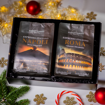 Elegancki Zestaw Kawowy na Święta – Zimowa Przytulność