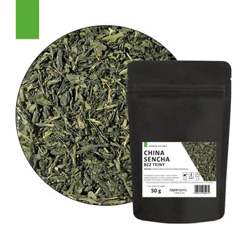 Herbata Zielona Bez Teiny China Sencha 50g