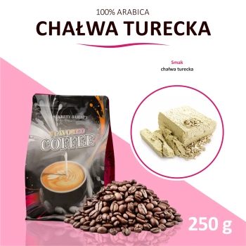 Kawa Smakowa Chałwa Turecka Ziarnista 250g