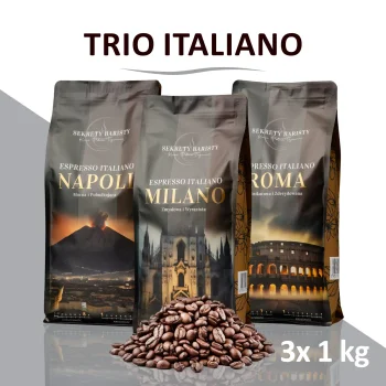 Trio Italiano / zestaw 3 wyjątkowych kaw