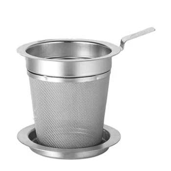 Sitko z Uchwytem ze Stali Nierdzewnej do Parzenia Herbaty, Rozmiar L