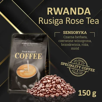 Rwanda Rusiga Rose Tea – Kawa Ziarnista Speciality 150g