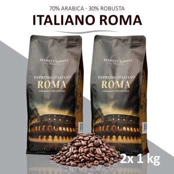 Zestaw kawowy Espresso Italiano Blend Roma 2 x 1kg