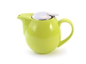 Czajnik SAARA Porcelanowy Llimonkowy Błyszczący 0,9l