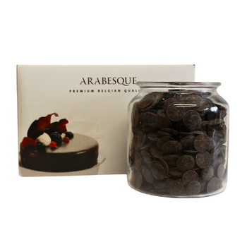 Czekolada Deserowa Ciemna Arabesque Noir 72 - Kaletki 5kg