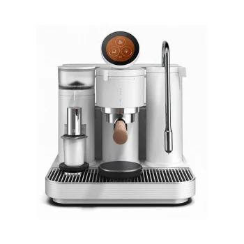 Meraki Espresso Machine White – profesjonalny ekspres kolbowy do domu z młynkiem i systemem PID