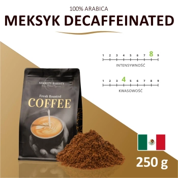 Kawa Bezkofeinowa Meksyk Mielona 250g