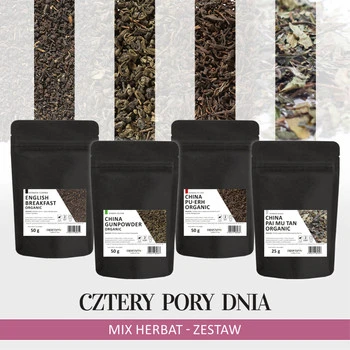 Cztery Pory Dnia - zestaw herbat mix 4x50g