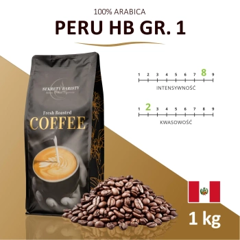 Kawa Peru HB Gr. 1 Ziarnista 1kg