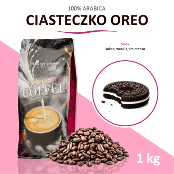 Kawa Smakowa Oreo Ziarnista 1kg