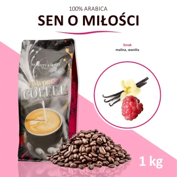 Kawa Smakowa Sen o Miłości Ziarnista 1kg