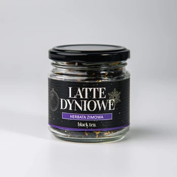 Latte Dyniowe zimowa herbatka czarna z dodatkami 50g