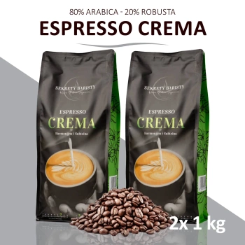 Zestaw kawowy Espresso Crema 2 x 1kg