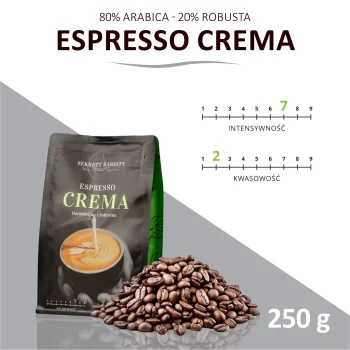 Kawa Espresso Crema ziarnista 250g