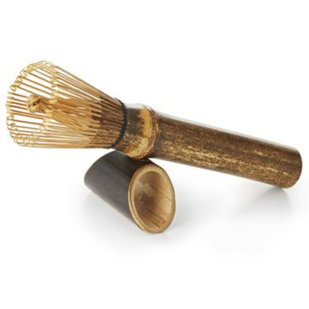 Bambusowy Chasen do Matchy z długą rączką - 15,5 cm