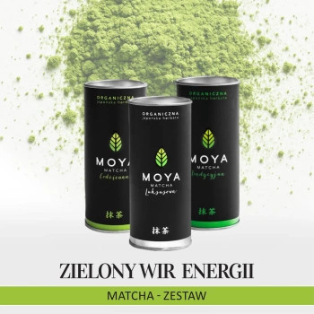 Zielony Wir Energii - zestaw matcha 3x30g