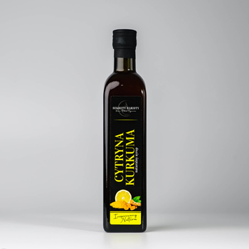 Naturalny Syrop Cytryna z Kurkumą - 500ml
