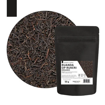 Herbata Czarna Ruanda FOP Rukeri Organic 50g