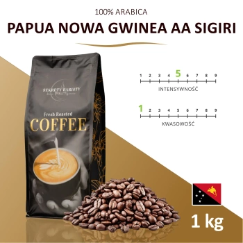 Kawa Papua Nowa Gwinea AA Ziarnista 1kg