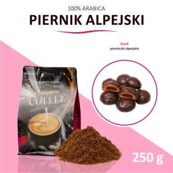 Kawa Smakowa Piernik Alpejski Mielona 250g