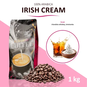 Kawa Smakowa Irish Cream Ziarnista 1kg