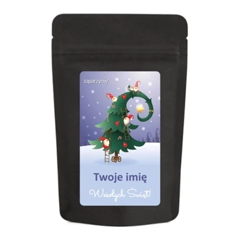 Herbata Świąteczna Personalizowana Twoim Tekstem - 100g