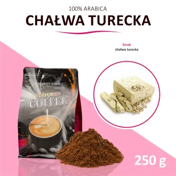 Kawa Smakowa Chałwa Turecka Mielona 250g