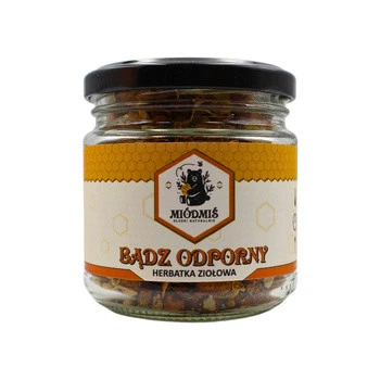 Herbata Ziołowa Miódmiś Bądź Odporny w Słoiczku 60g