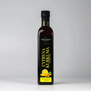 Naturalny Syrop Cytryna z Kurkumą - 500ml