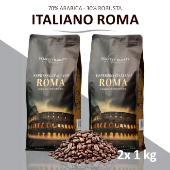 Zestaw kawowy Espresso Italiano Blend Roma 2 x 1kg