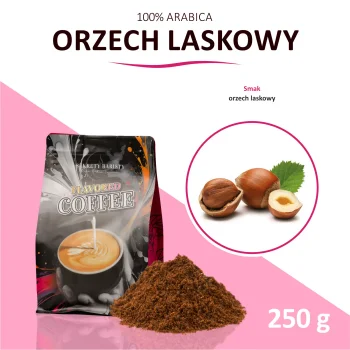 Kawa Smakowa Orzech Laskowy Mielona 250g