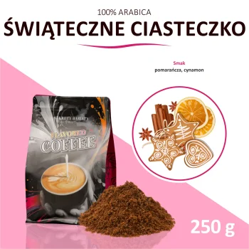 Kawa Smakowa Świąteczne Ciastko Mielona 250g