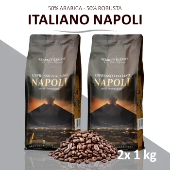 Zestaw kawowy Espresso Italiano Blend Napoli 2 x 1kg