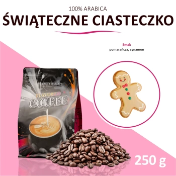 Kawa Smakowa Świąteczne Ciastko Ziarnista 250g