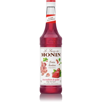 Syrop MONIN Słodka Truskawka - Candy Strawberry 0,7l