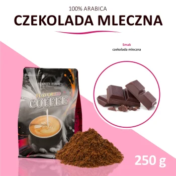 Kawa Smakowa Czekolada Mleczna Mielona 250g