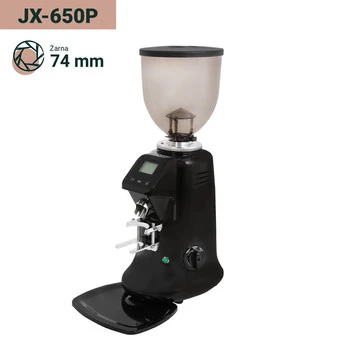 Młynek JX-650P Glossy Black - Profesjonalny młynek do kawy