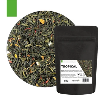 Herbata Zielona Smakowa Tropical 50g