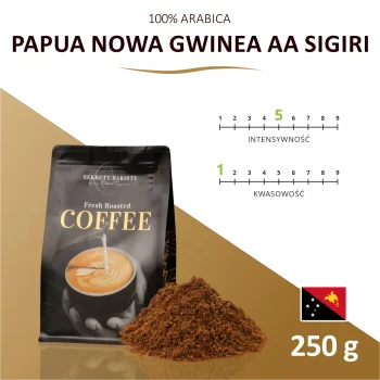 Kawa Papua Nowa Gwinea AA Mielona 250g