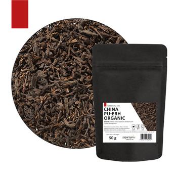 China Pu-Erh Organic Herbata czerwona 50g